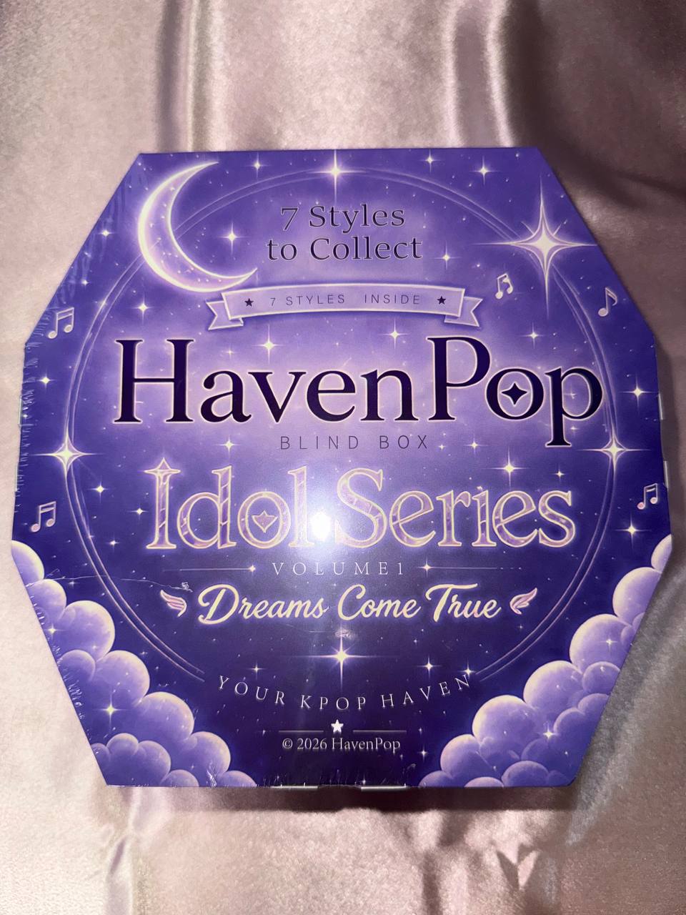 Idol Series blind box packaging